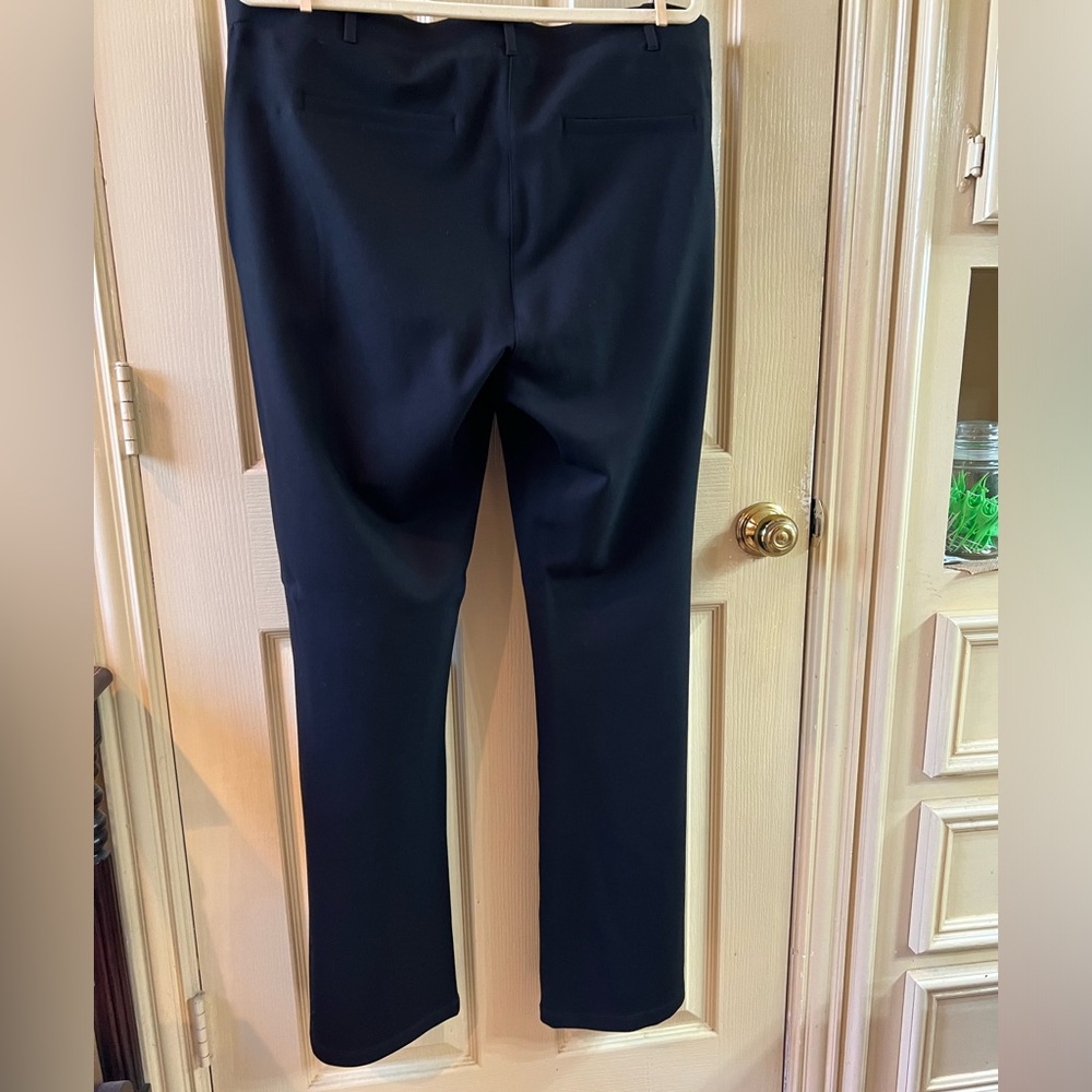 Betabrand Boot-Cut Classic Dress Pant Yoga Pants Black Size 2x(16-18) - Picture 4 of 13